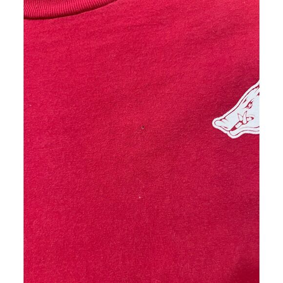 Arkansas Razorbacks Long Sleeve Vintage Shirt - Picture 6 of 10